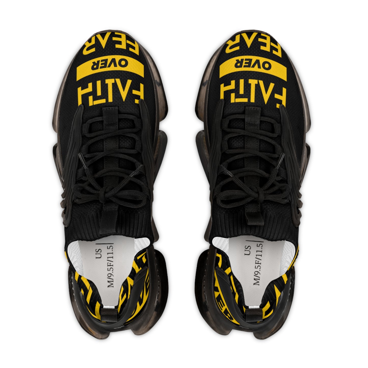 Faith Over Fear Mesh Sneakers