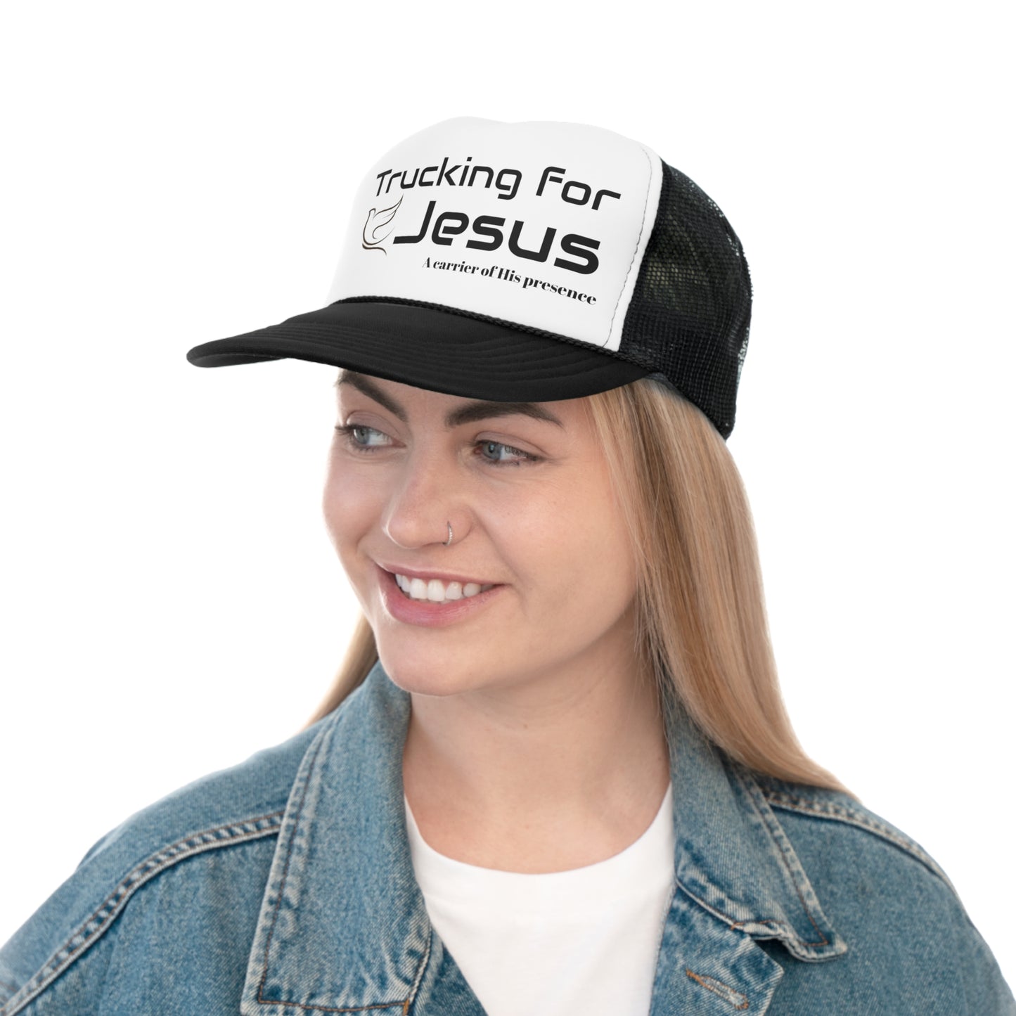 Trucking for Jesus Trucker Caps