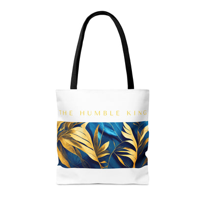 The Humble King (gold logo) Tote Bag (AOP)