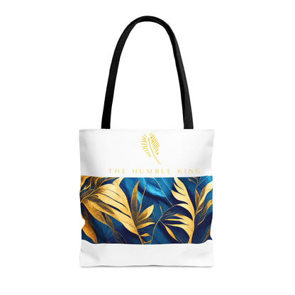 The Humble King (gold logo) Tote Bag (AOP)