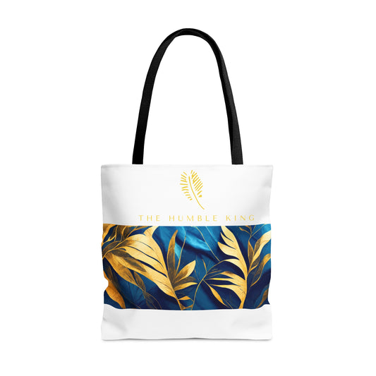 The Humble King (gold logo) Tote Bag (AOP)