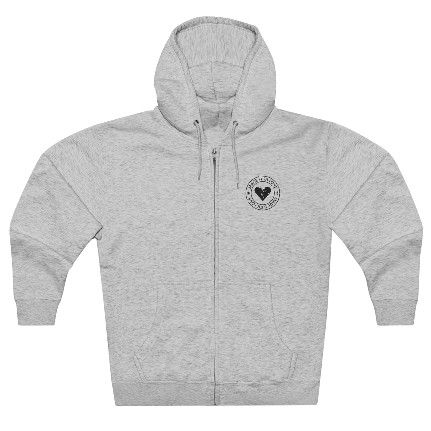 Made With Love Full Zip Hoodie