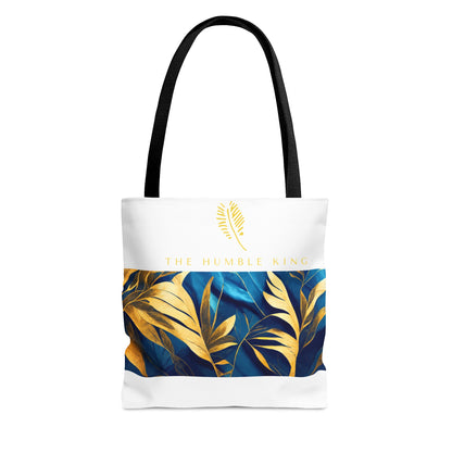 The Humble King (gold logo) Tote Bag (AOP)