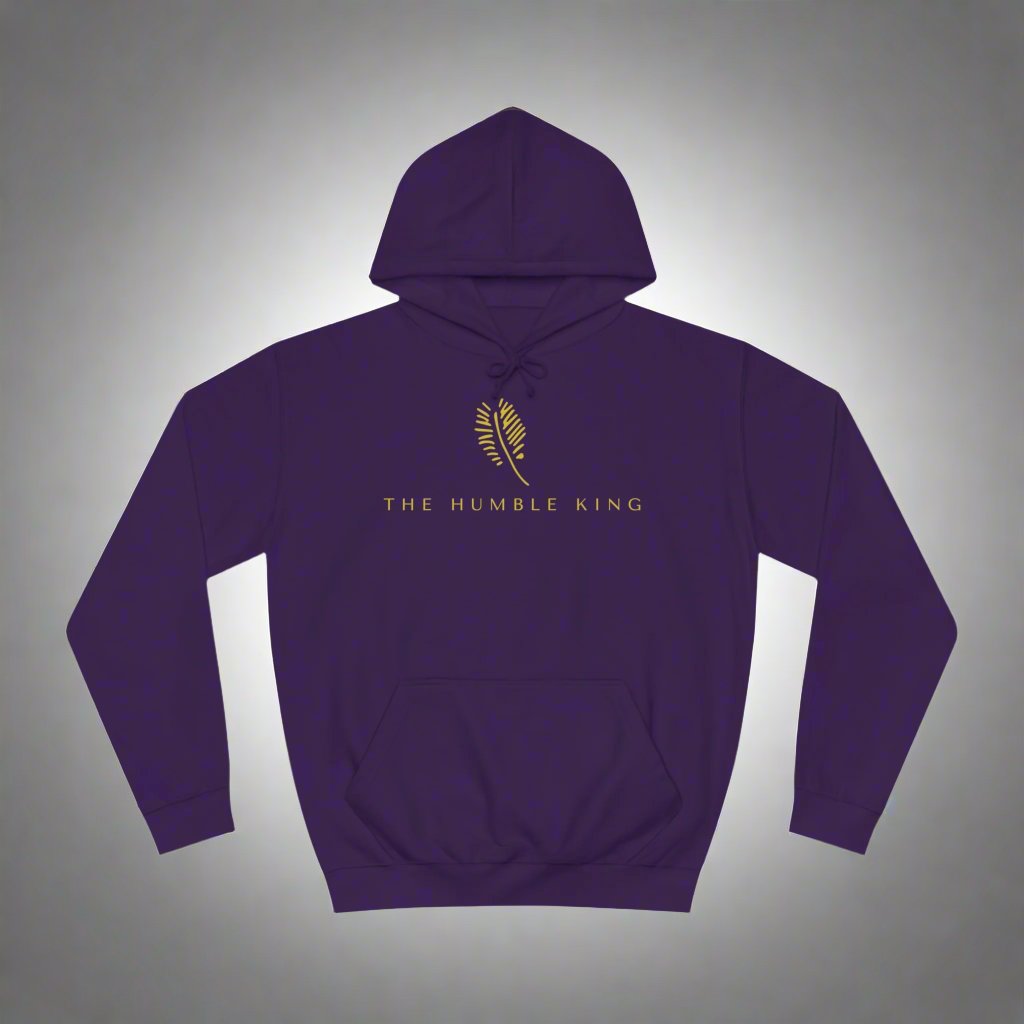 The Humble King Hoodie (gold logo)