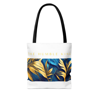 The Humble King (gold logo) Tote Bag (AOP)