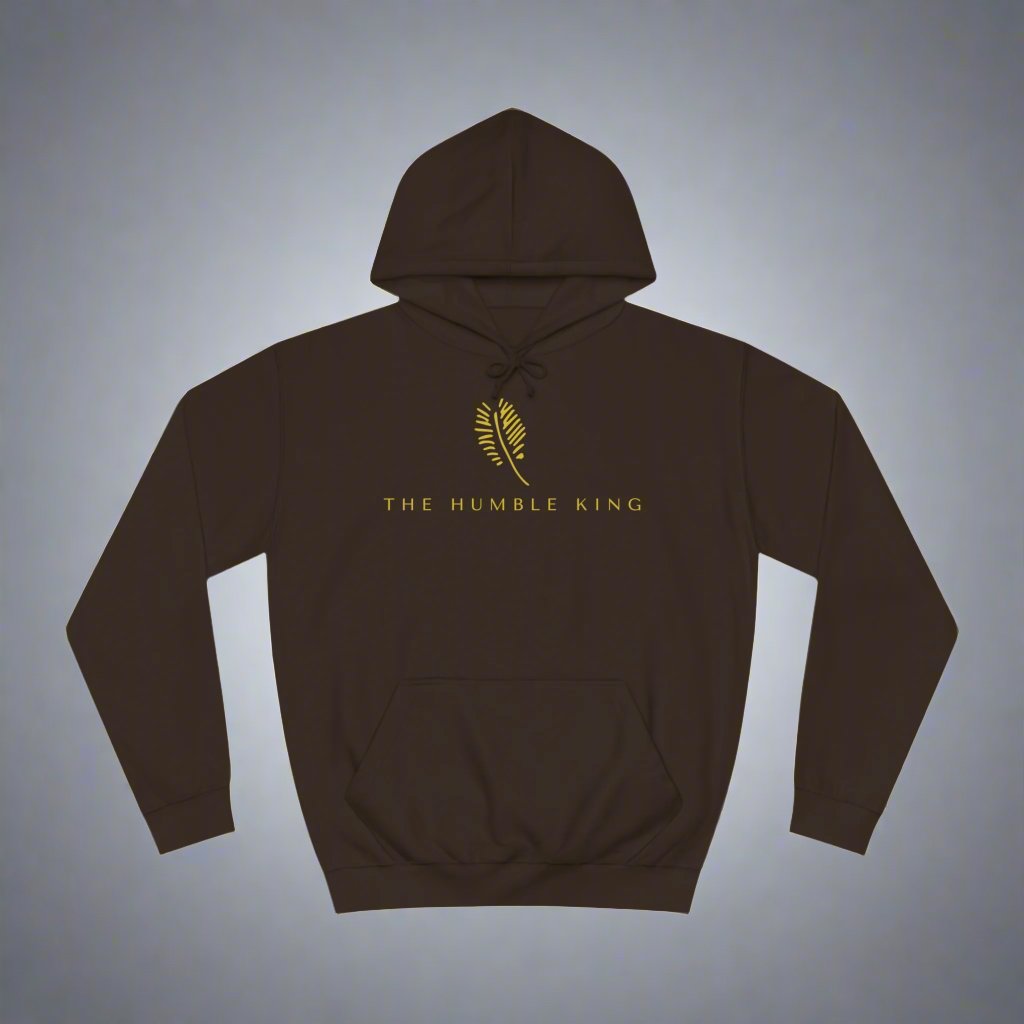 The Humble King Hoodie (gold logo)