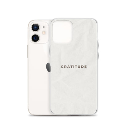 Gratitude - Clear Case for iPhone®