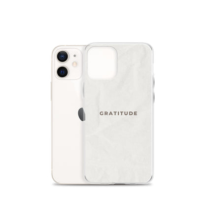 Gratitude - Clear Case for iPhone®