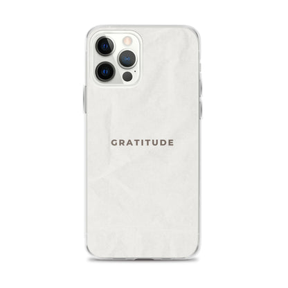 Gratitude - Clear Case for iPhone®