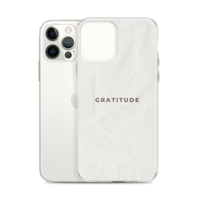 Gratitude - Clear Case for iPhone®