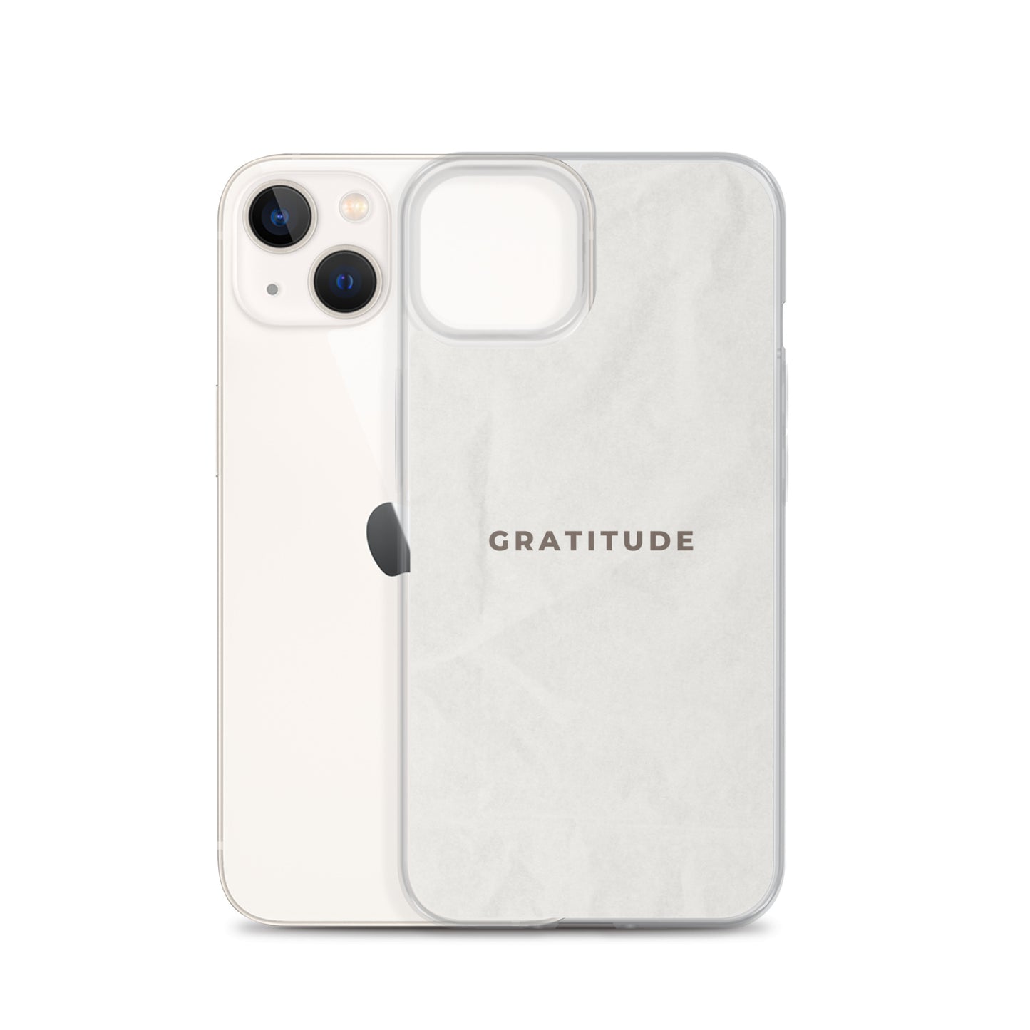 Gratitude - Clear Case for iPhone®