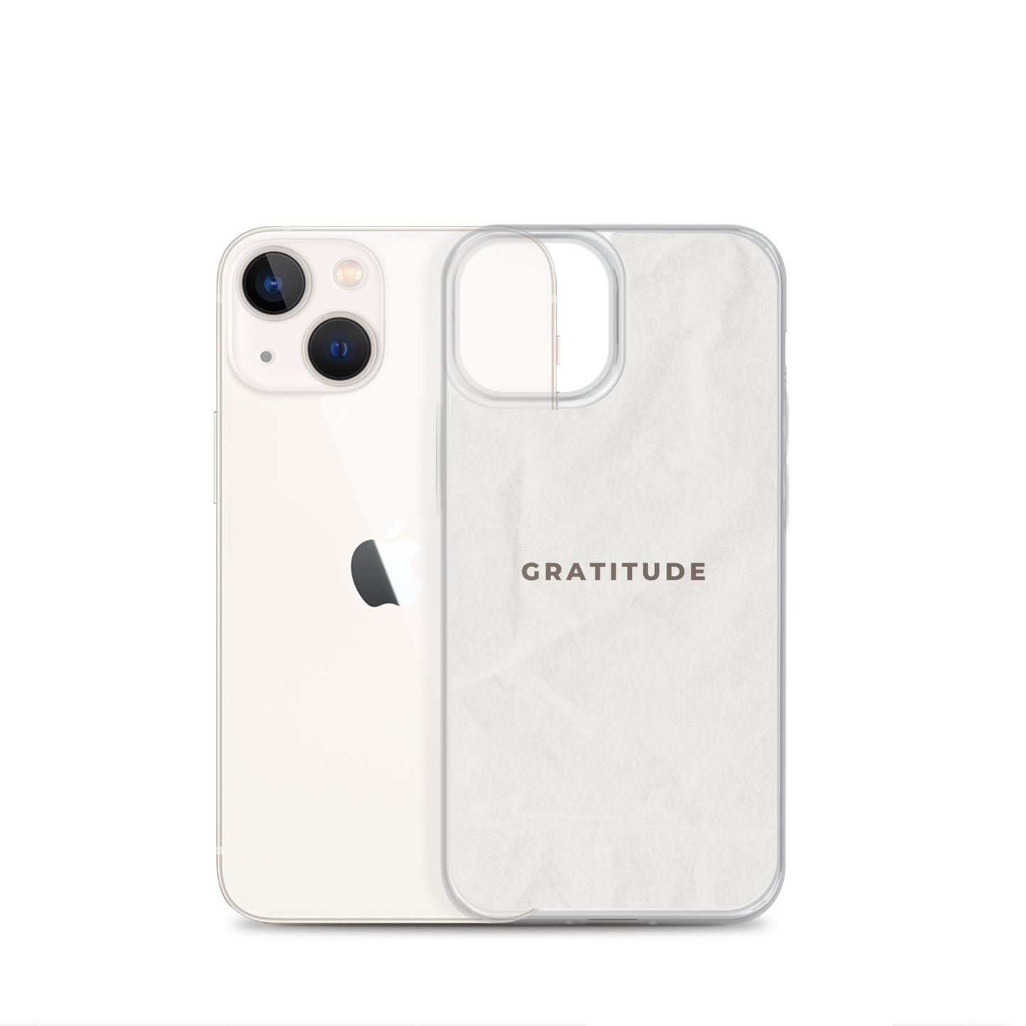 Gratitude - Clear Case for iPhone®