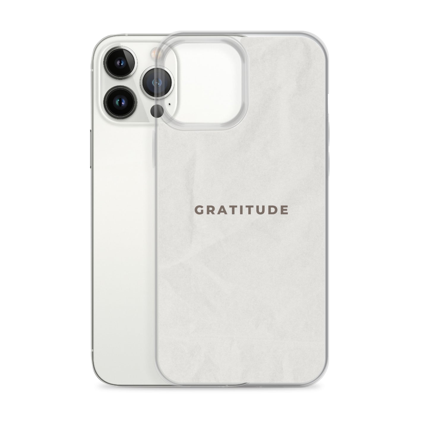 Gratitude - Clear Case for iPhone®