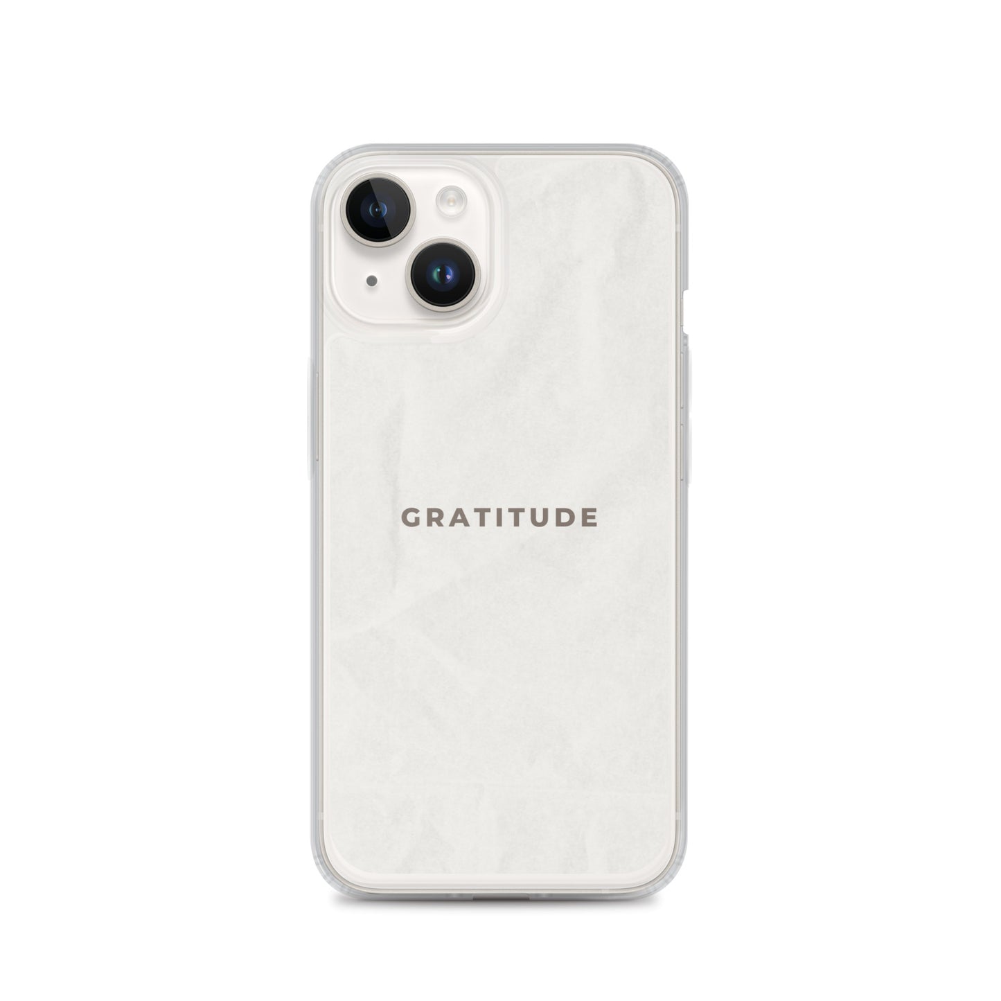 Gratitude - Clear Case for iPhone®