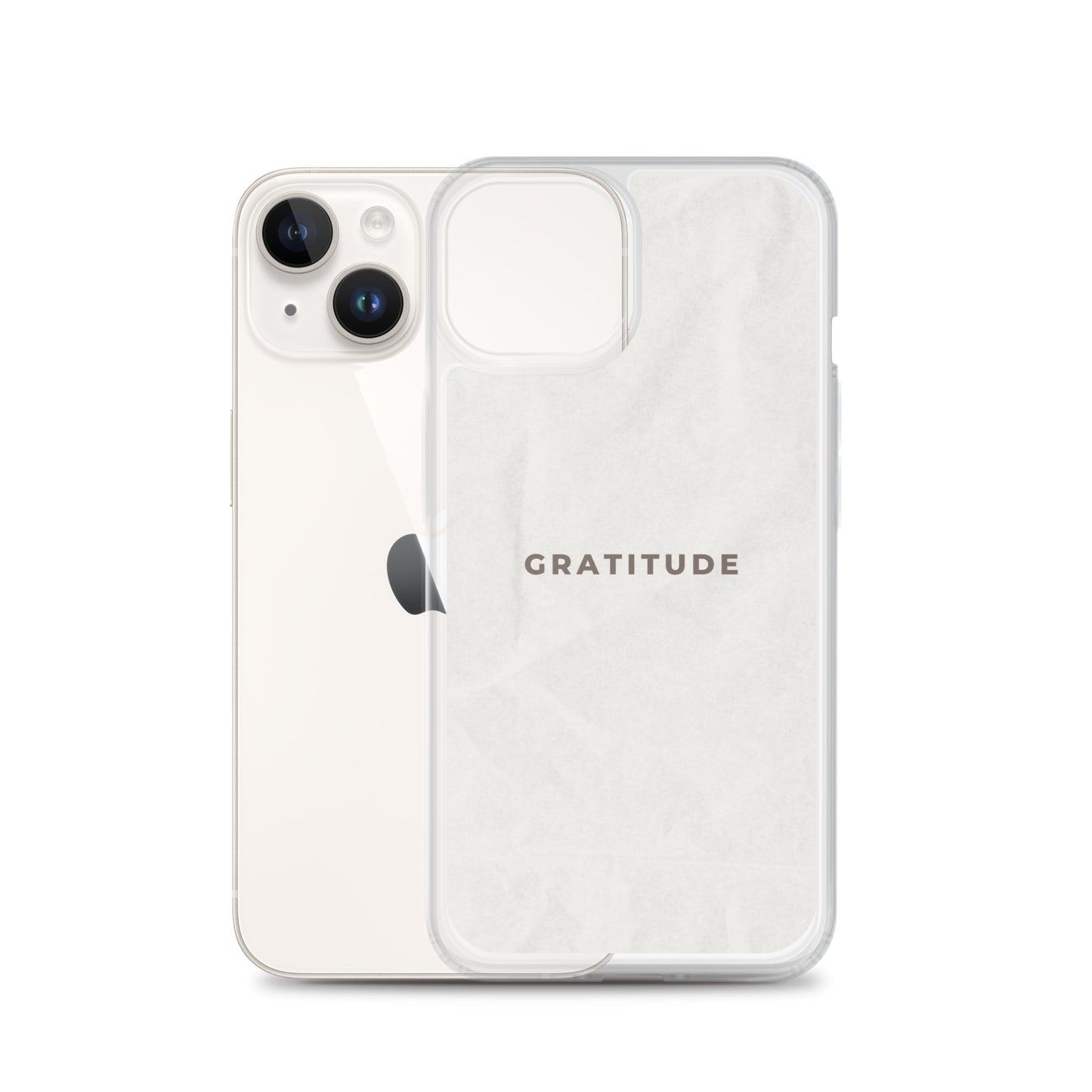 Gratitude - Clear Case for iPhone®