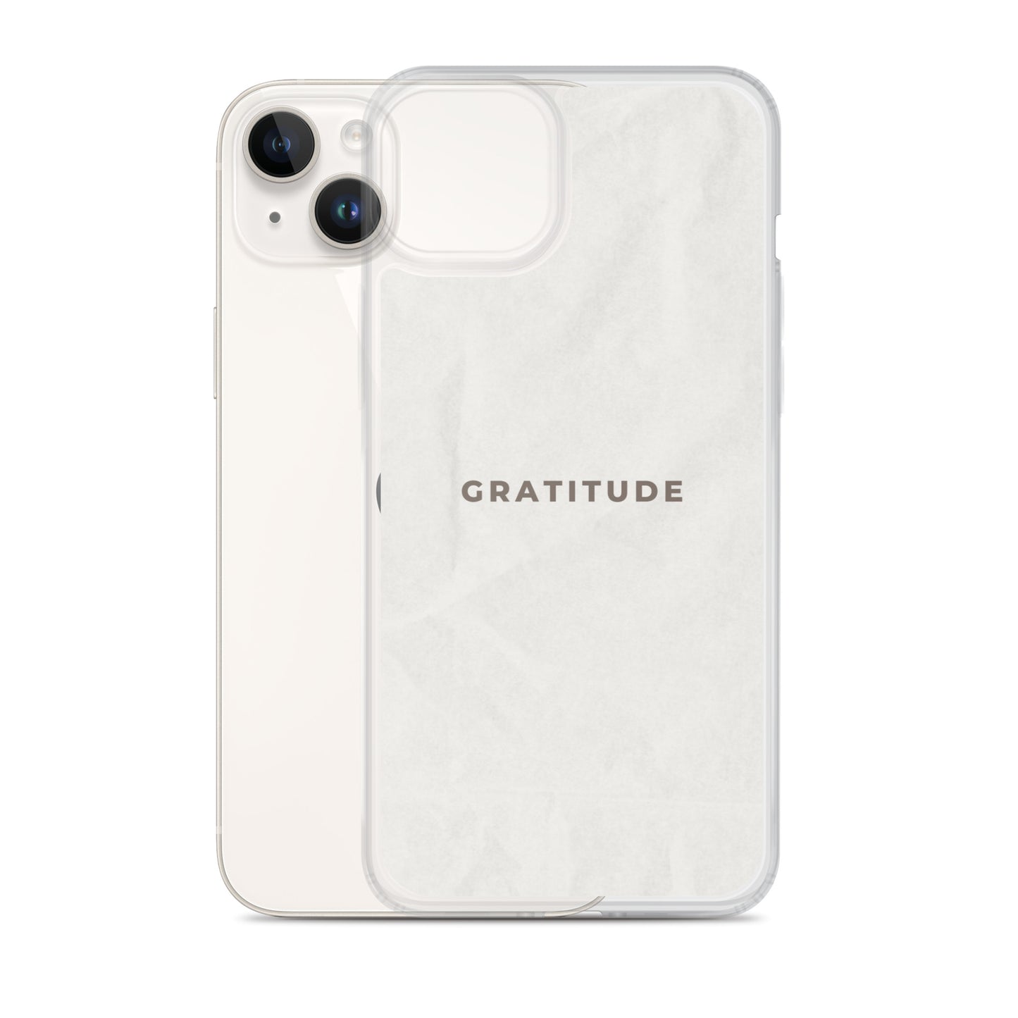 Gratitude - Clear Case for iPhone®