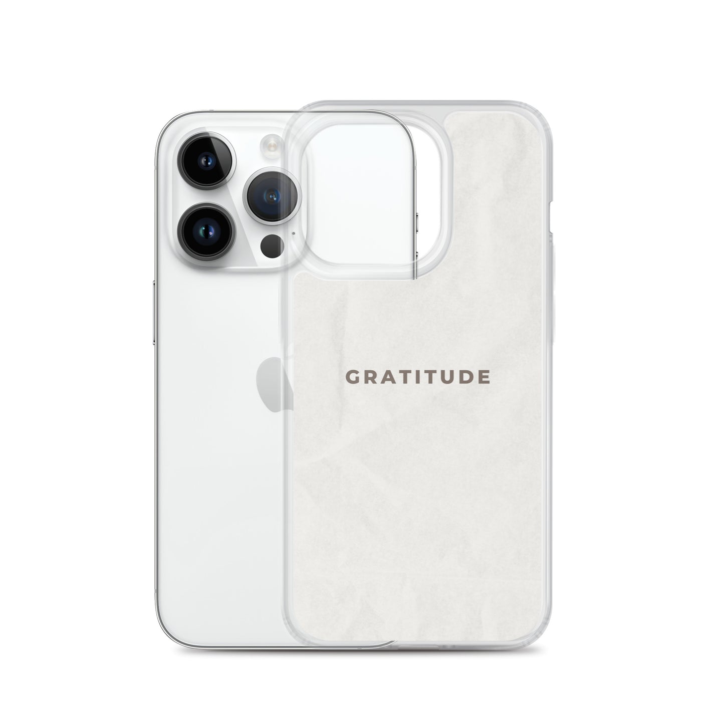 Gratitude - Clear Case for iPhone®