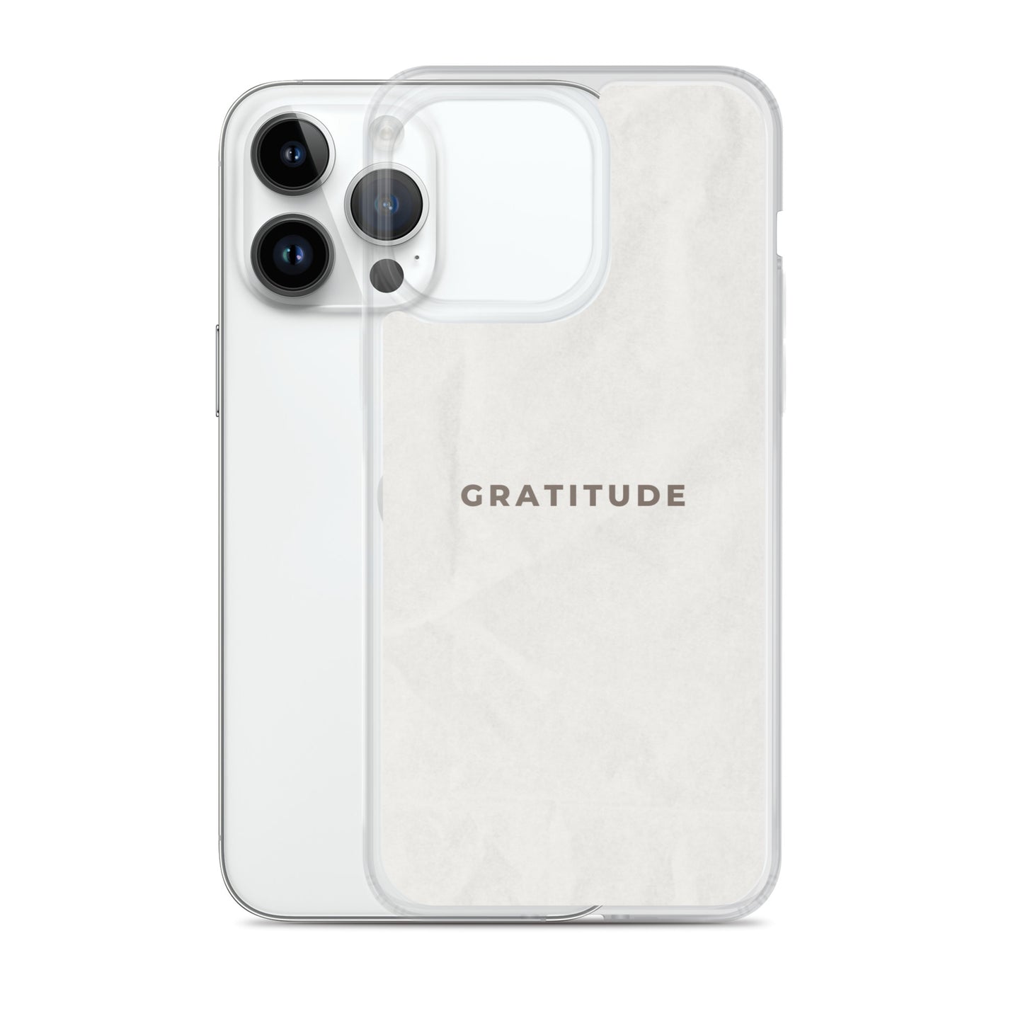 Gratitude - Clear Case for iPhone®