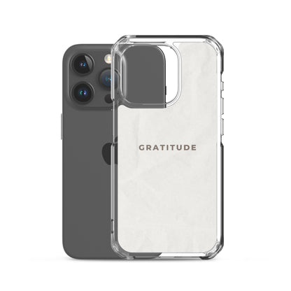 Gratitude - Clear Case for iPhone®