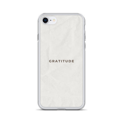 Gratitude - Clear Case for iPhone®