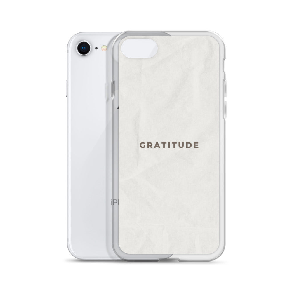 Gratitude - Clear Case for iPhone®