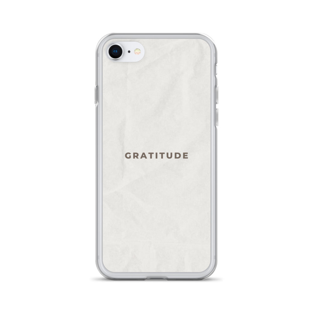 Gratitude - Clear Case for iPhone®