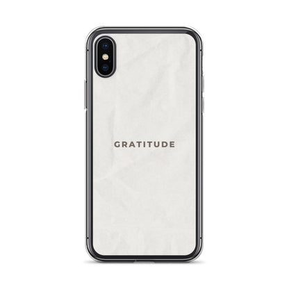 Gratitude - Clear Case for iPhone®