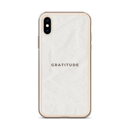 Gratitude - Clear Case for iPhone®