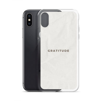 Gratitude - Clear Case for iPhone®