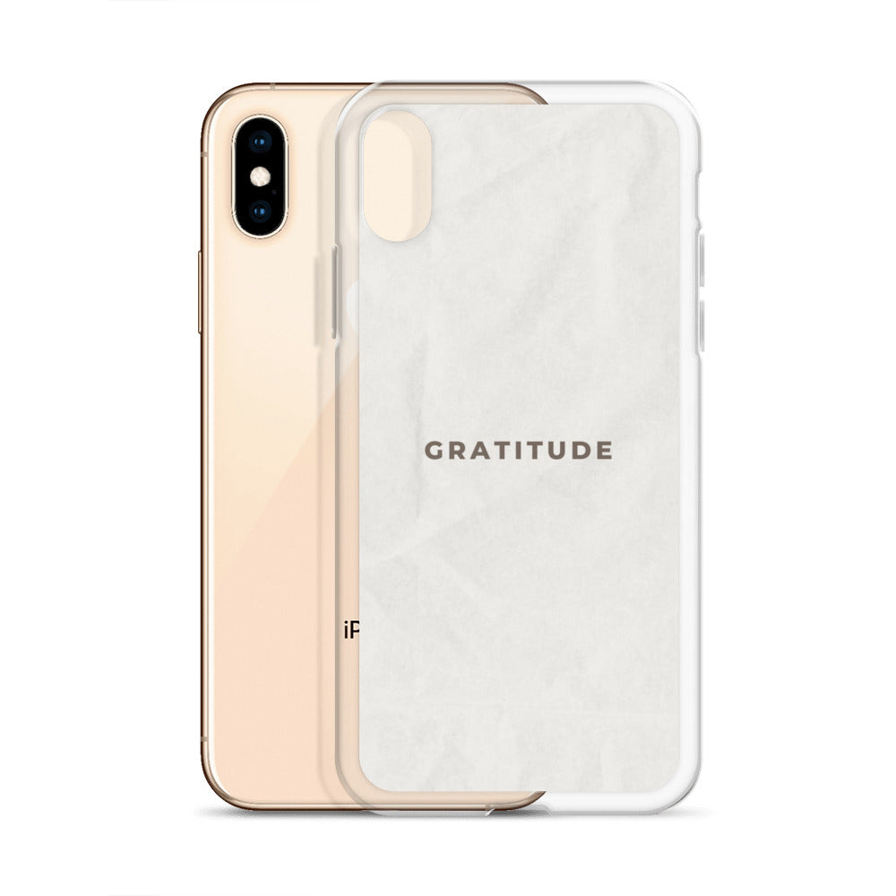 Gratitude - Clear Case for iPhone®