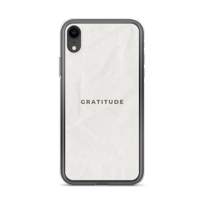 Gratitude - Clear Case for iPhone®