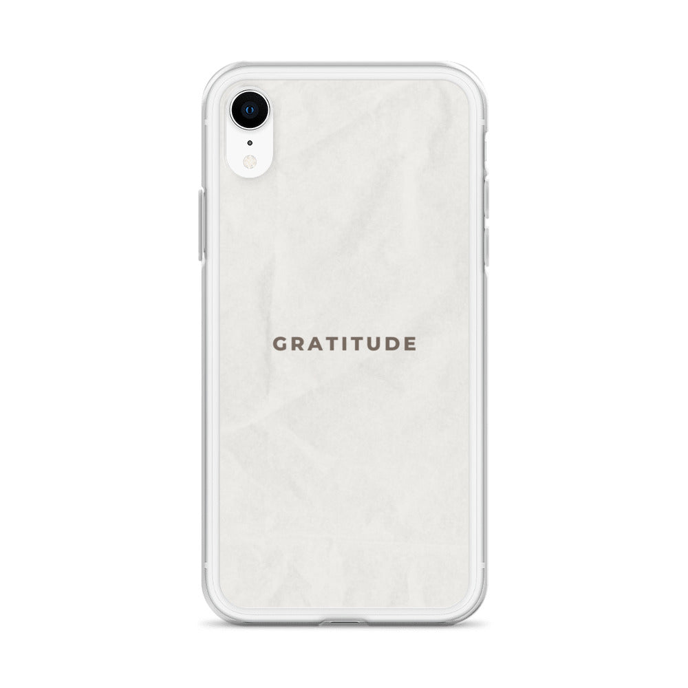 Gratitude - Clear Case for iPhone®