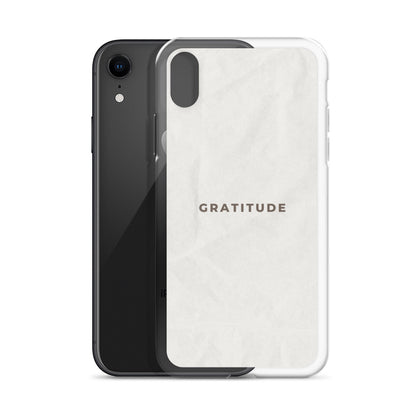 Gratitude - Clear Case for iPhone®