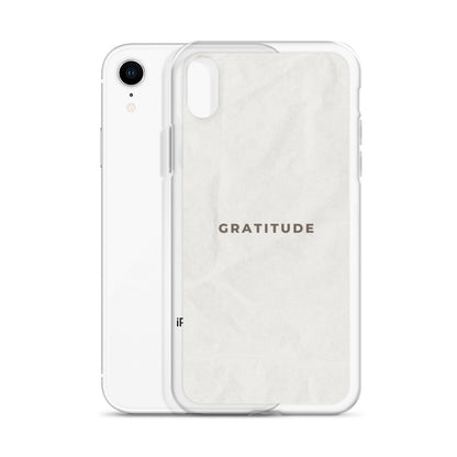 Gratitude - Clear Case for iPhone®