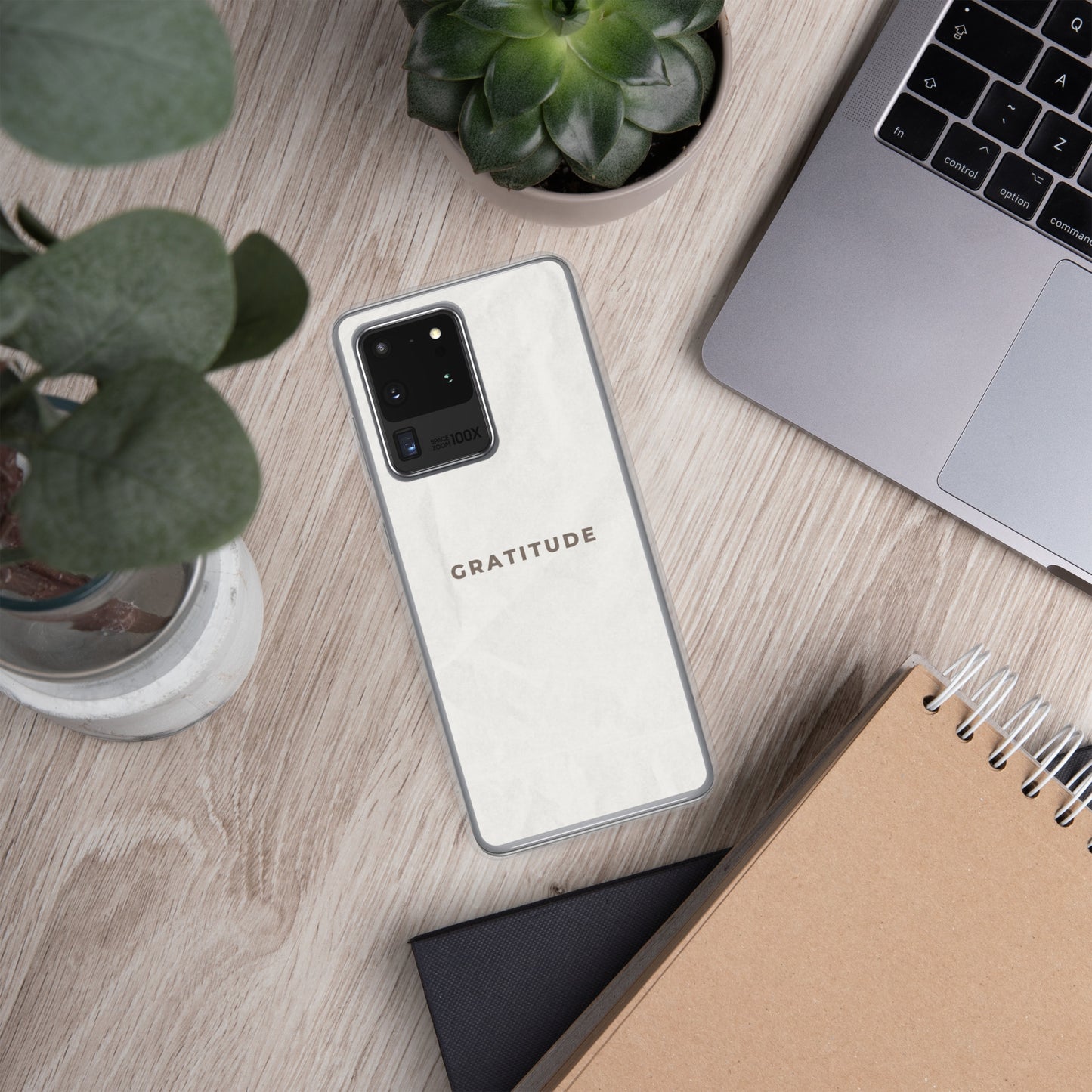 Gratitude - Clear Case for Samsung®