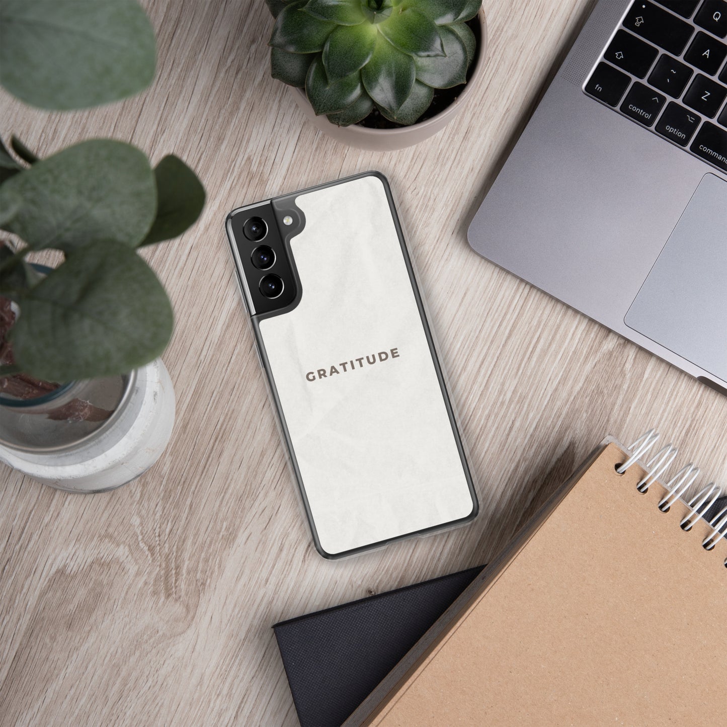 Gratitude - Clear Case for Samsung®