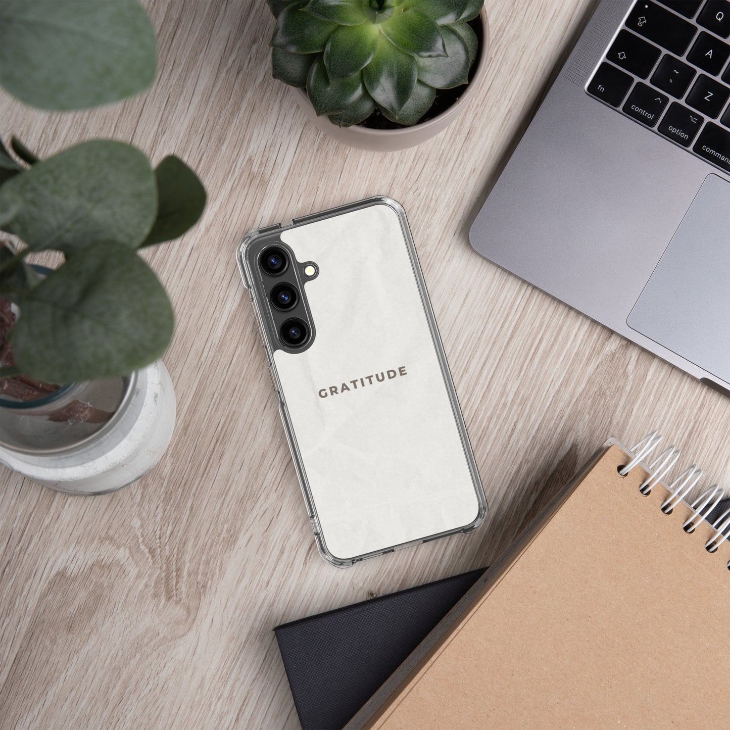 Gratitude - Clear Case for Samsung®