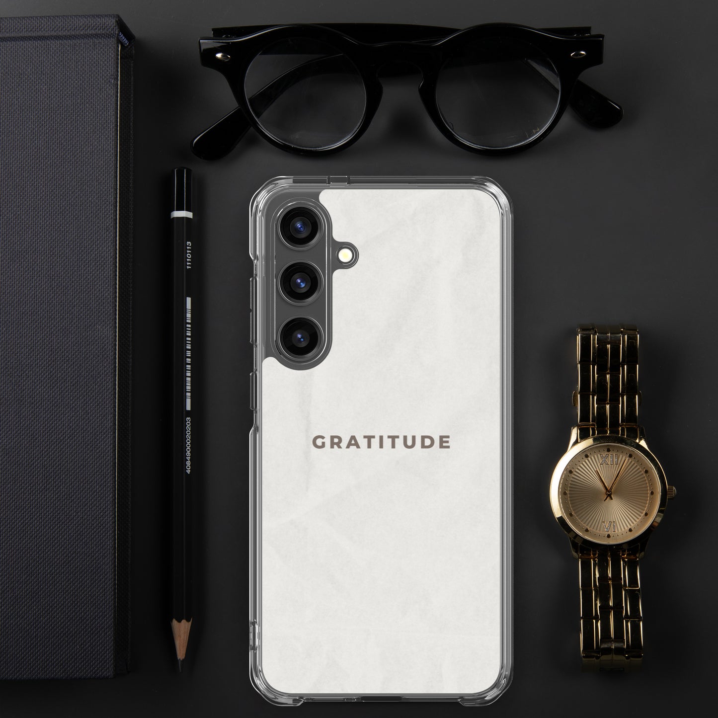 Gratitude - Clear Case for Samsung®