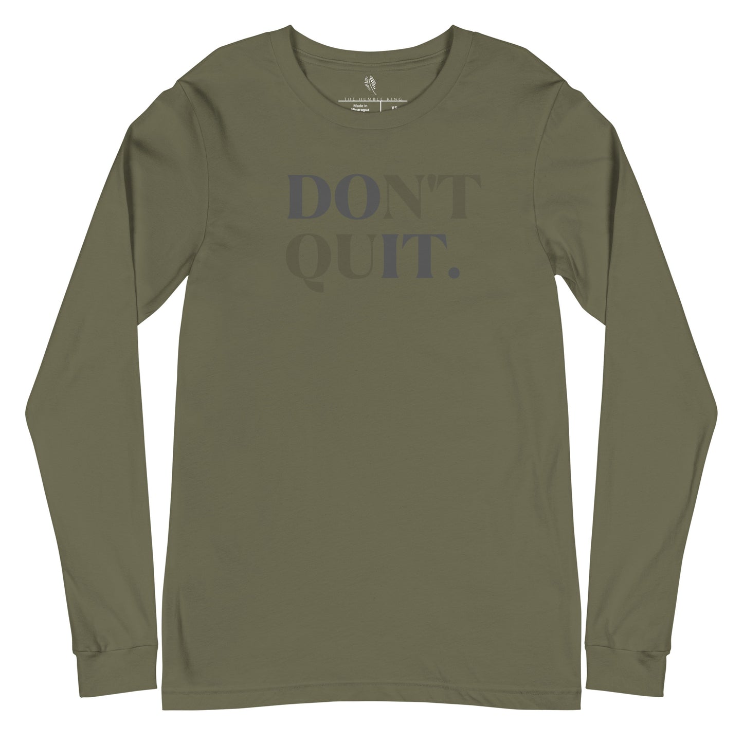 Don't Quit/ Do it Long Sleeve Tee